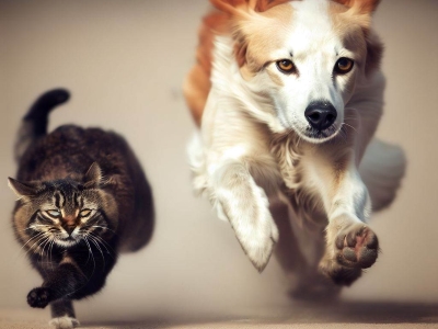 Cat vs Dog Agility