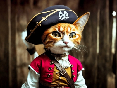 Pirate Cat Costume